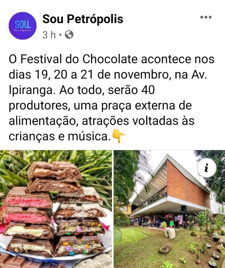 Petrópolis Casa Do Lenhadorヴィラ エクステリア 写真